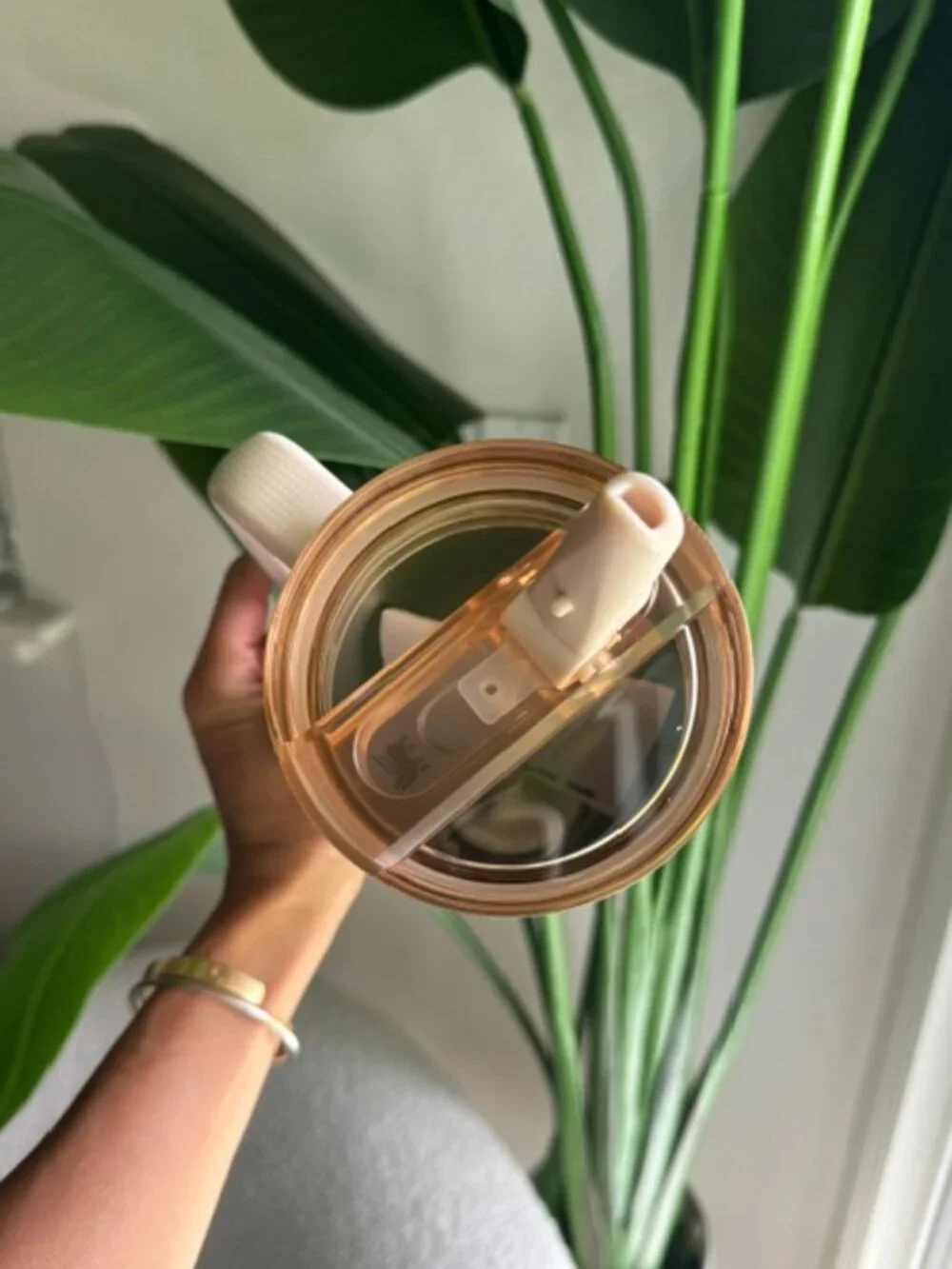 NEW! Limited Edition Wood Grain Gold 40 oz Flip Straw Stanley